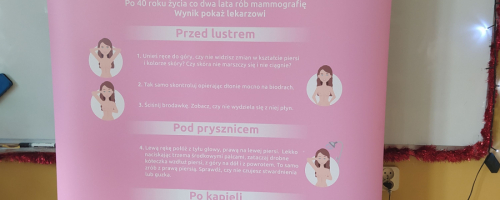 Spotkanie z przedstawicielkami Sandomierskiego Klubu „Amazonki”