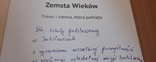 Spotkanie autorskie z Piotrem Łażeńskim